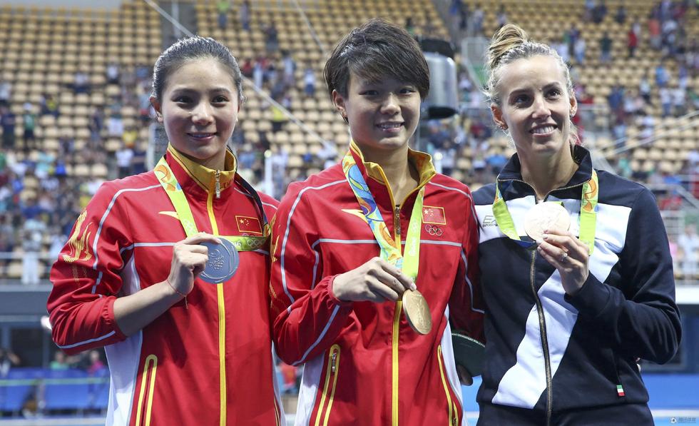 Chinesa Shi Tingmao conquista seu segundo ouro olímpico no Rio 2016