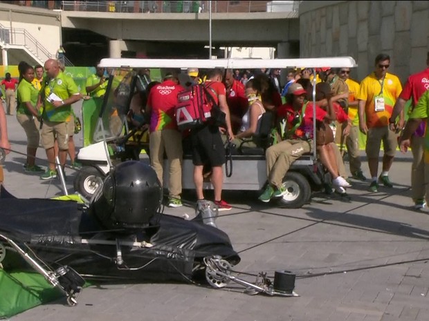 Cable camera cai e deixa 7 feridos nos Jogos Olímpicos do Rio 2016