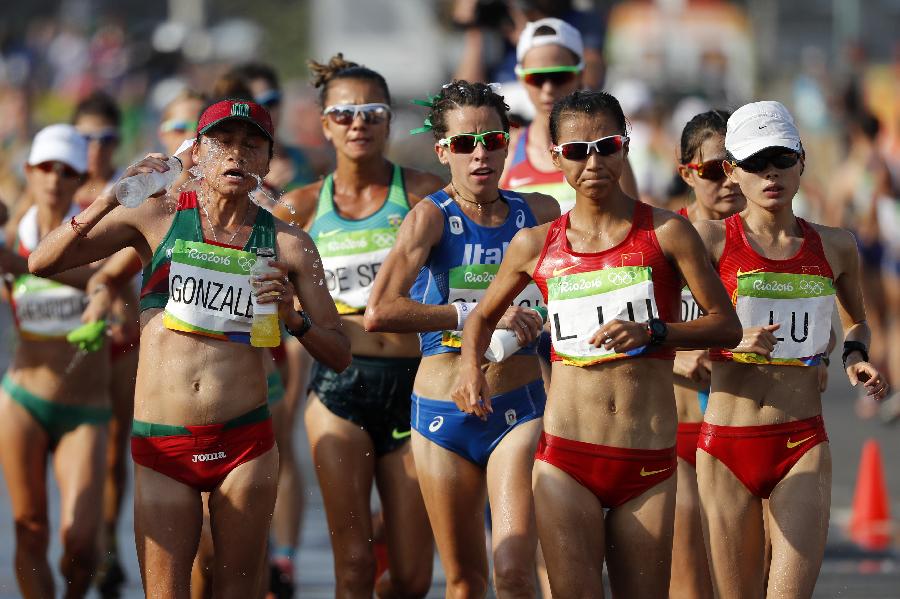 Rio 2016: Liu Hong conquista a medalha de ouro na marcha atlética feminina