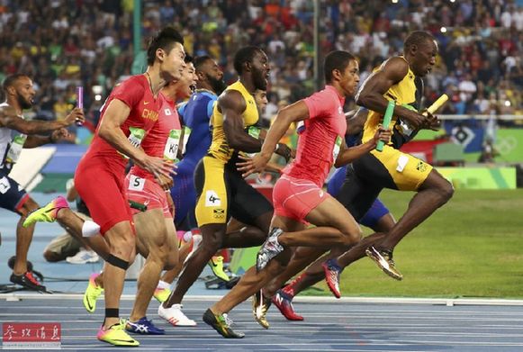 Jamaica conquista ouro no revezamento masculino 4x100