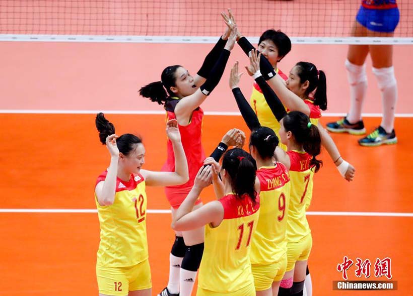 China vence Sérvia e conquista ouro olímpico no voleibol feminino
