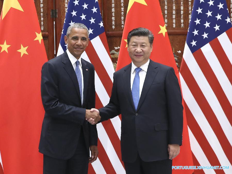 Presidente chinês reúne-se com Obama antes da Cúpula do G20