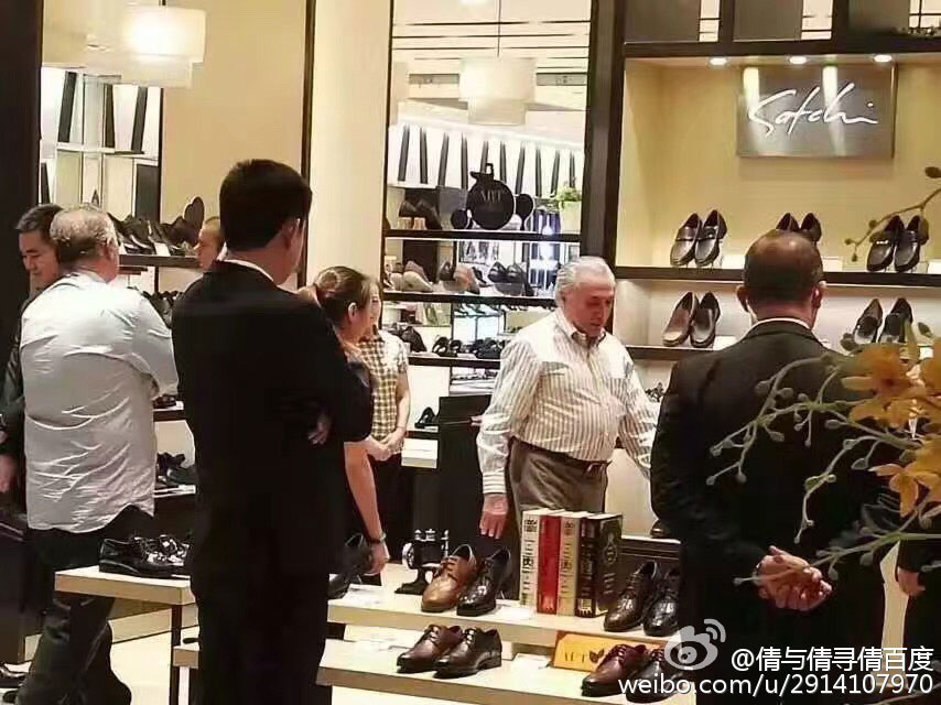 Novo presidente brasileiro vai às compras em Hangzhou