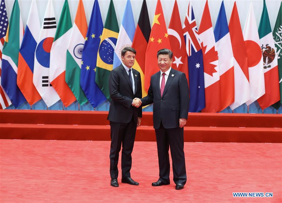 Presidente chinês profere discurso na cerimônia inaugural da Cúpula do G20