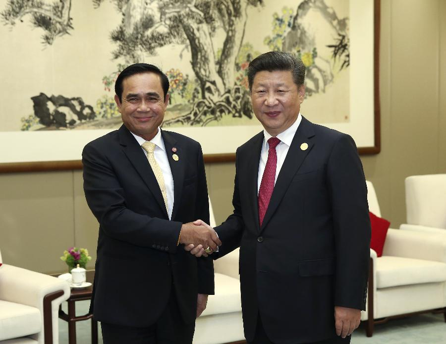 Presidente da China quer maior cooperação com Tailândia