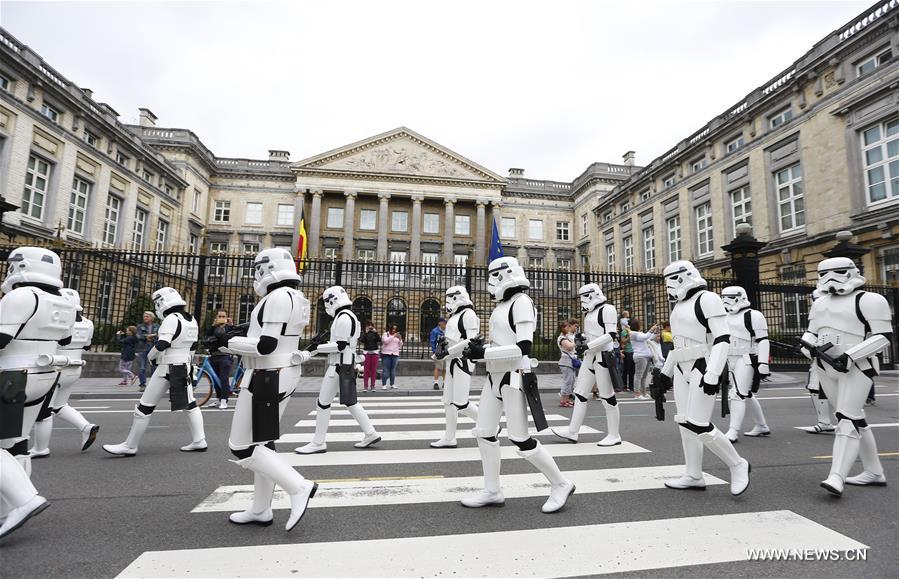 Bruxelas realiza parada do “Dia dos Balões”