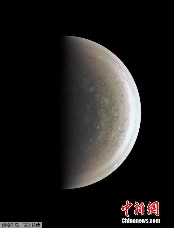 NASA publica fotos inéditas de Júpiter
