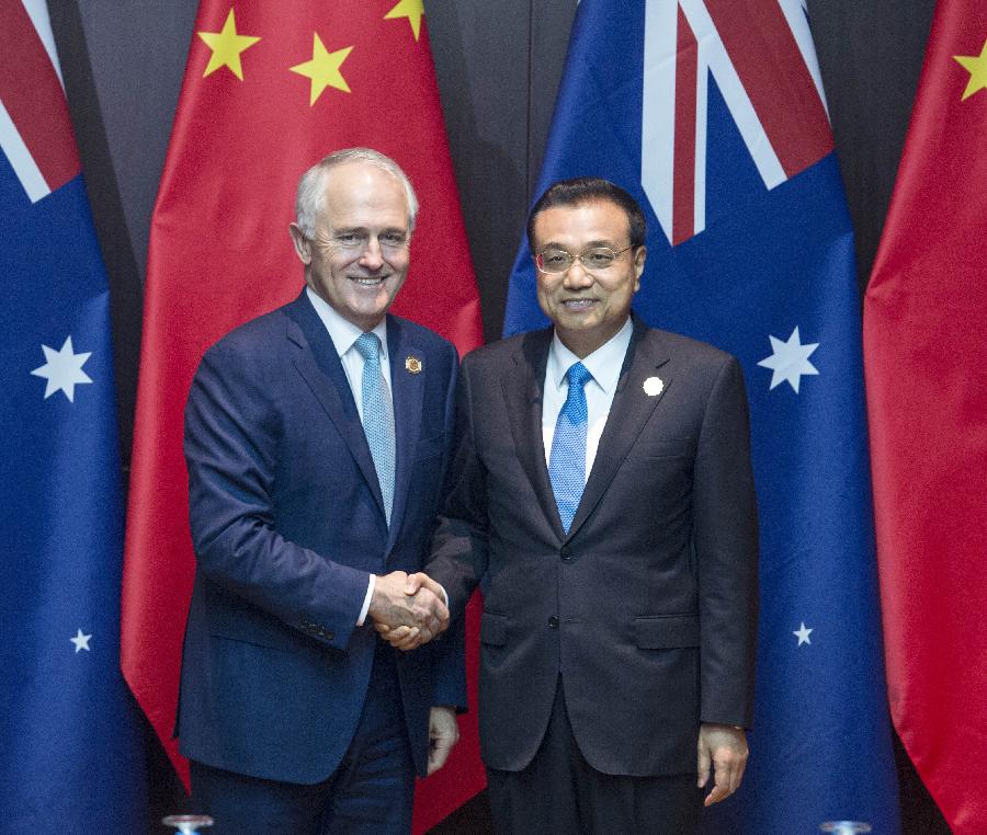 Premiê chinês quer apoio australiano para expansão de consenso entre Beijing e ASEAN