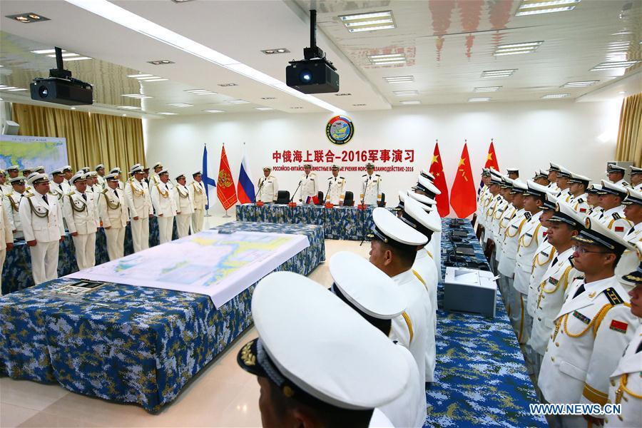 China e Rússia iniciam exercício conjunto no Mar do Sul da China