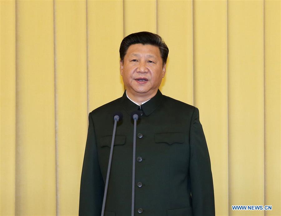 China cria força de logística conjunta e Xi concede bandeiras