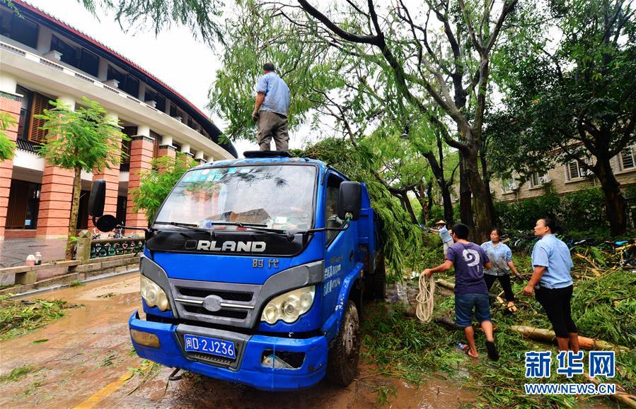 Tufão Meranti ataca sudeste da China