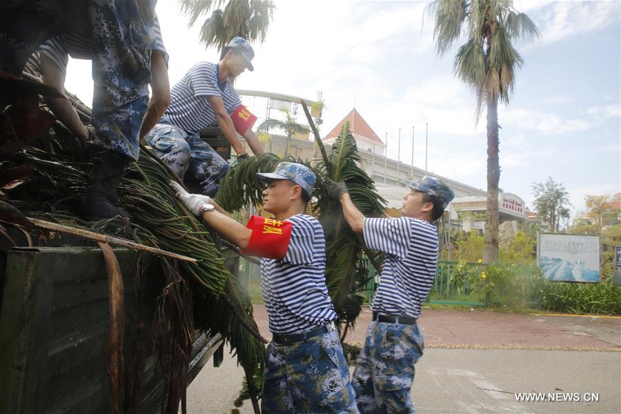 Xiamen aumenta esforços para se recuperar após passagem de tufão Meranti