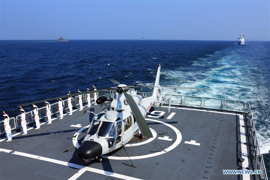 China e Rússia finalizam exercício conjunto no Mar do Sul da China