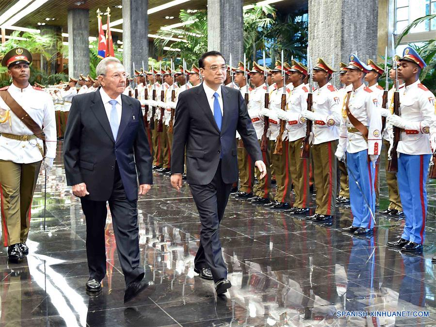 China compromete-se a promover os laços bilaterais com Cuba