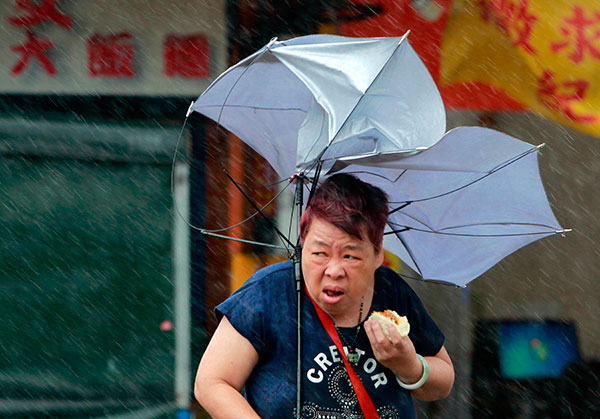 Tufão Megi deixa 4 mortos e 268 feridos em Taiwan