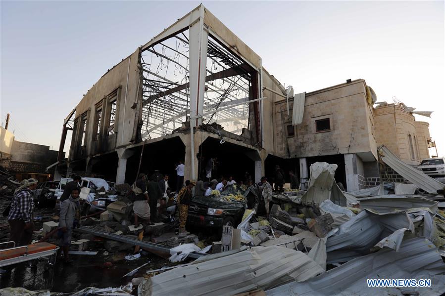 Ataques aéreos no Iêmen deixam 82 mortos e 534 feridos