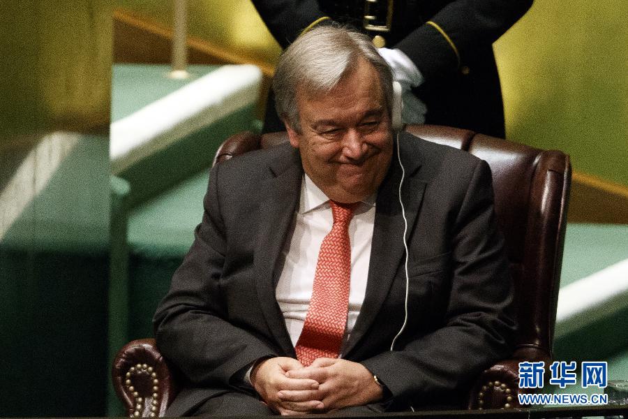 António Guterres é nomeado novo secretário-geral da ONU