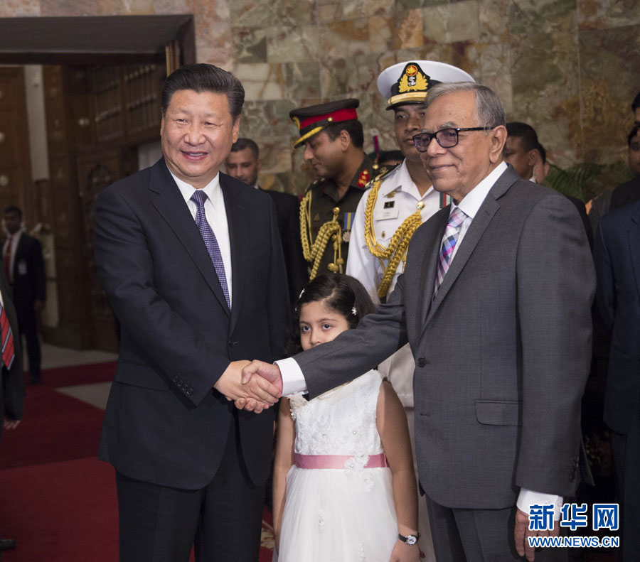 Presidente chinês recetivo às oportunidades derivadas da relação bilateral sino-bengalesa