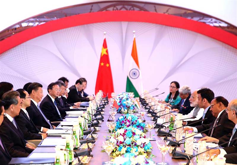 Presidente chinês pede esforços conjuntos para enriquecer parceria com Índia