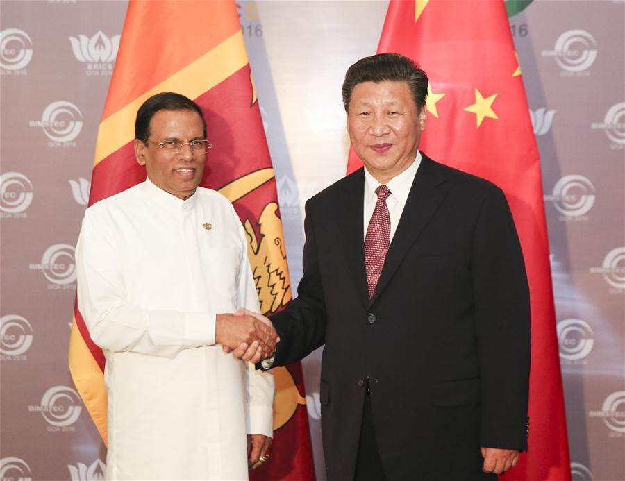 China e Sri Lanka prometem aprofundar cooperação em Rota da Seda