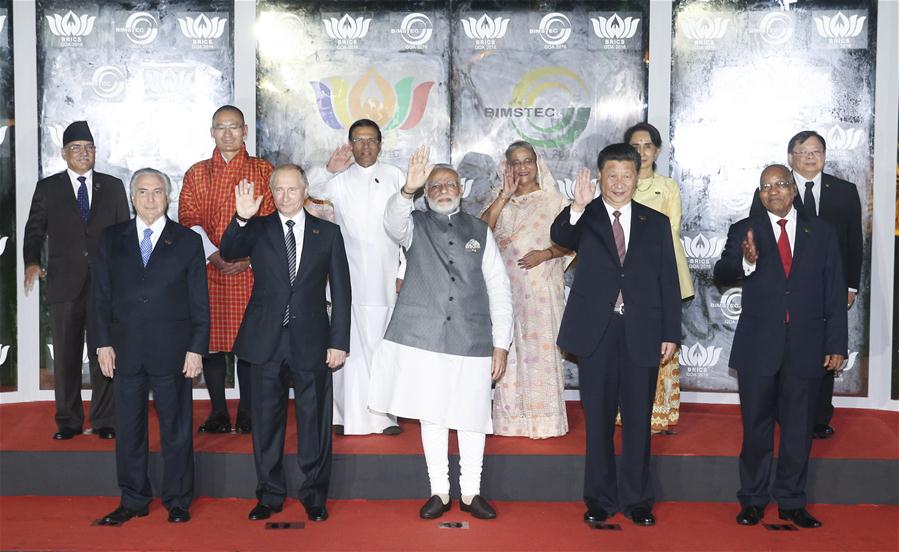Presidente chinês participa de diálogo de líderes BRICS-Bimstec