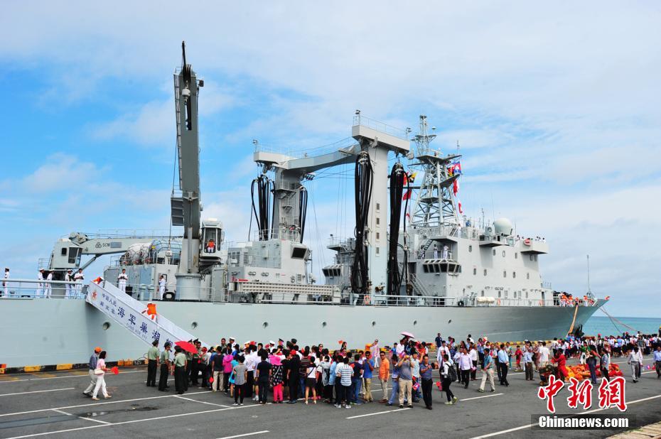 Frota chinesa visita Camboja para impulsionar laços navais