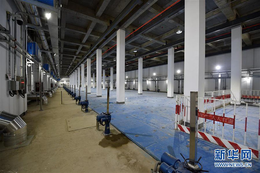 Maior estação subterrânea de tratamento de esgoto da Ásia é inaugurada em Beijing