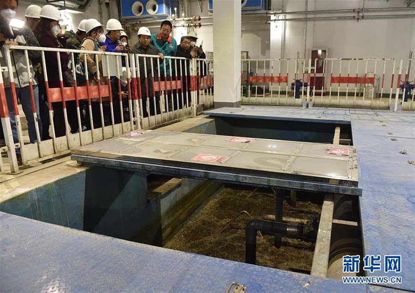 Maior estação subterrânea de tratamento de esgoto da Ásia é inaugurada em Beijing