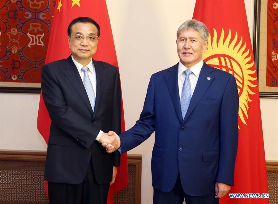 Primeiro-ministro chinês pede por maior colaboração com Quirguistão