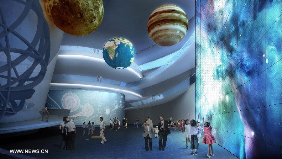 Shanghai inicia construção de grande planetário