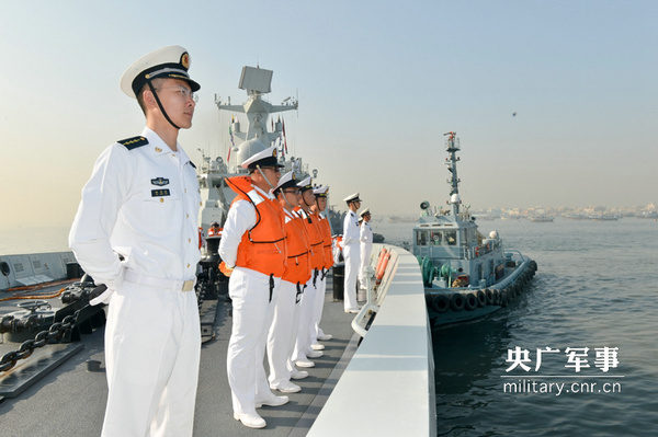 Frota da Marinha chinesa chega ao Paquistão para manobra conjunta