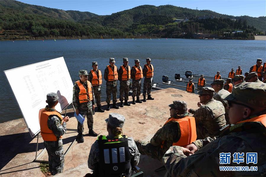 China e EUA começam exercício sobre alívio de desastres