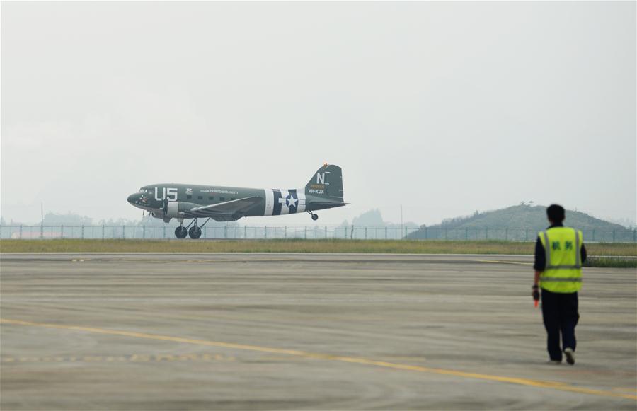 Avião da Segunda Guerra Mundial chega à China para exposição permanente