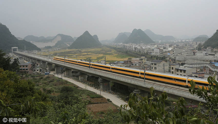 Trem-bala ligará Shanghai e Kunming a partir de dezembro