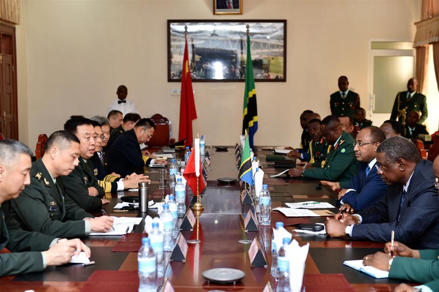 China promete aprofundar cooperação militar com Tanzânia