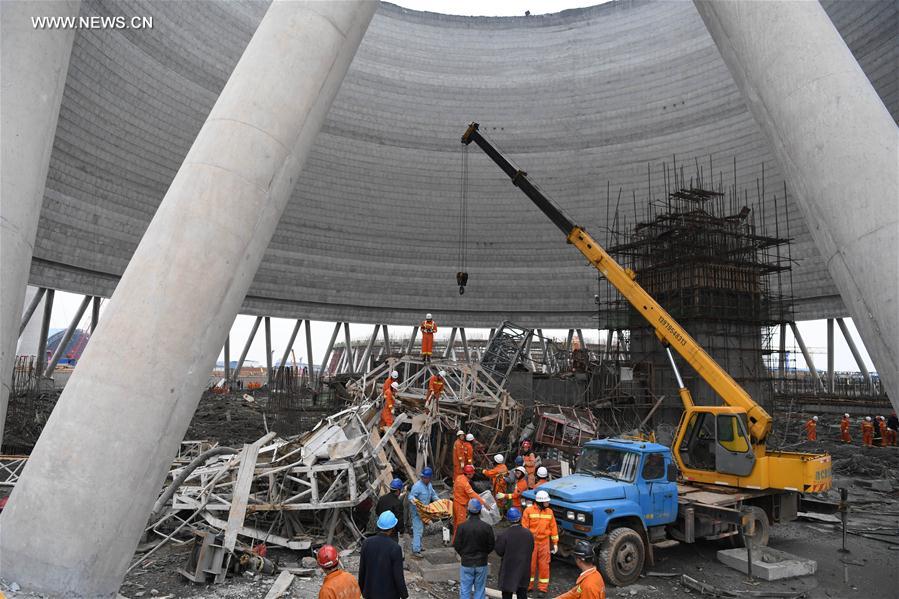 Colapso em usina elétrica em Jiangxi causa morte a mais de 70 trabalhadores