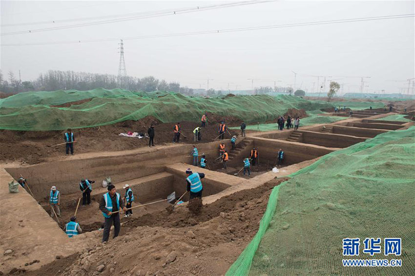 1.092 tumbas antigas são desenterradas em Beijing