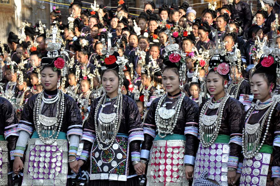 Expressão musical étnica apresentada em Guizhou