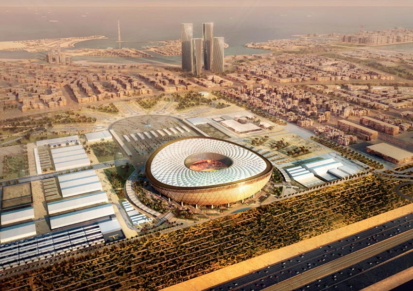 Empresa chinesa ganha contrato do estádio da Copa do Mundo no Catar