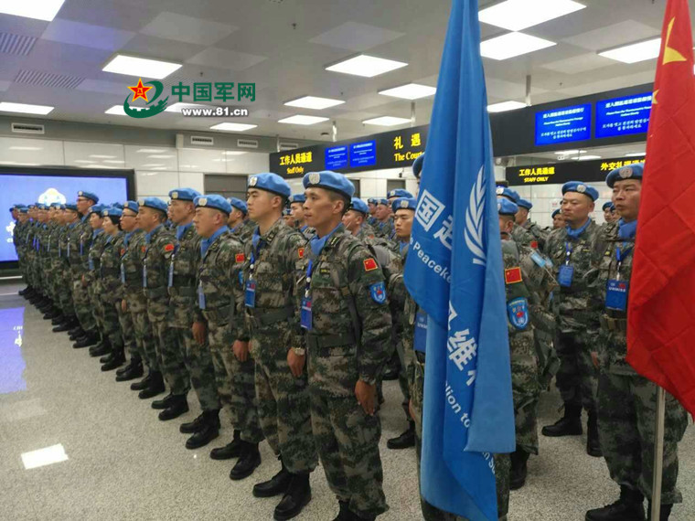 China envia soldados de manutenção da paz ao Sudão do Sul