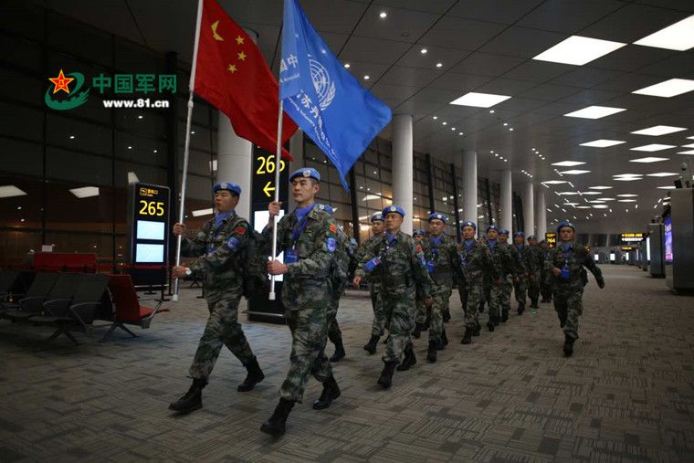 China envia soldados de manutenção da paz ao Sudão do Sul