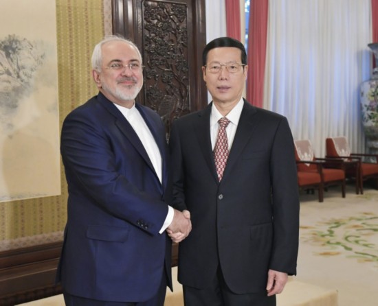 China e Irã prometem intensificar parceria estratégica integral