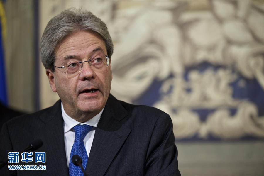 Paolo Gentiloni designado como primeiro-ministro do governo interino da Itália