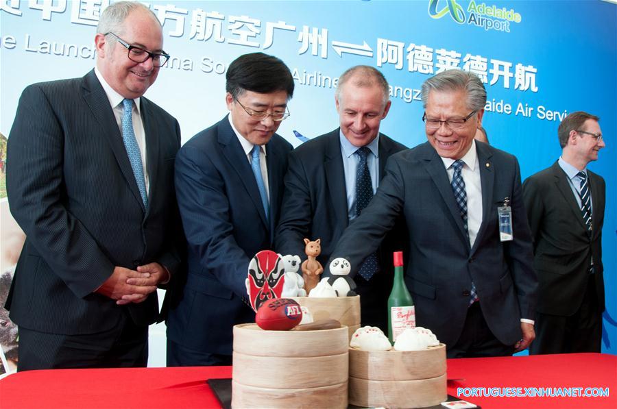 China Southern Airlines lança voo direto entre Guangzhou e Adelaide