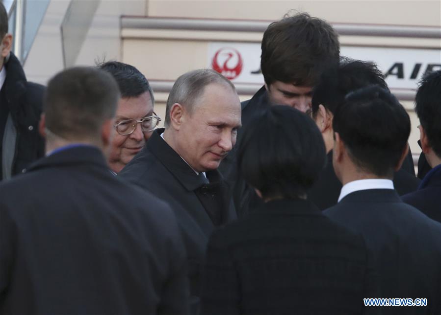 Putin e Abe reunidos para debater disputa territorial e cooperação econômica