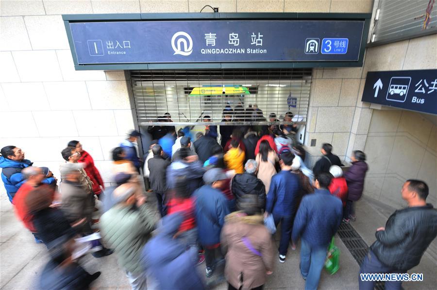 Província de Shandong inaugura primeira linha de metrô
