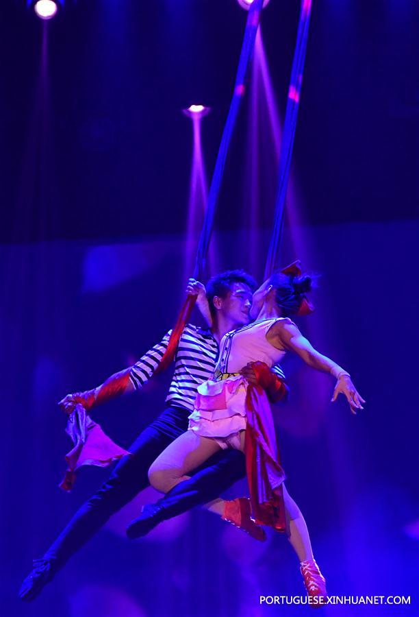 Luoyang realiza 3º Festival de Arte Acrobática da China