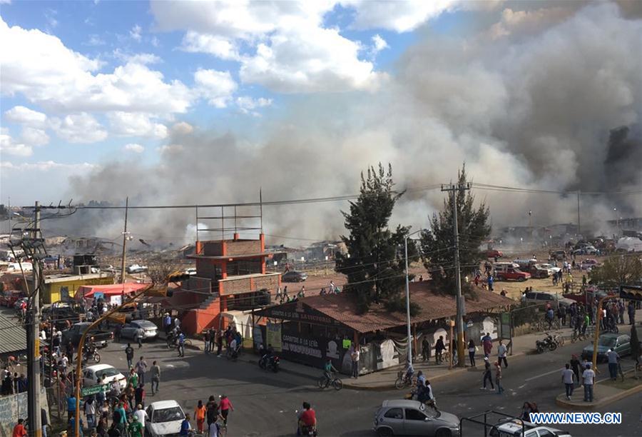Explosão em mercado de pirotecnia no México deixa ao menos 27 mortos e 70 feridos