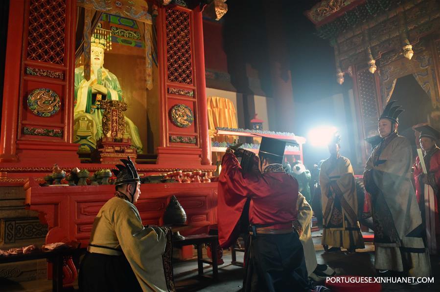 Ritual de oferenda para celebrar Mêncio é realizado em Shandong