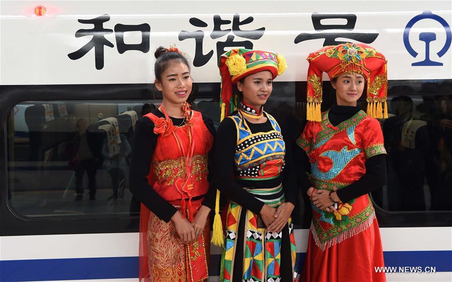 Inaugurada principal ferrovia de alta velocidade leste-oeste na China